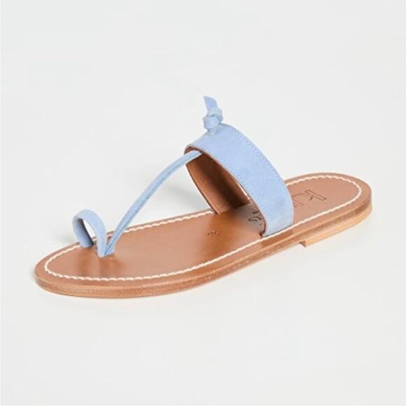 K.Jacques St Tropez Ganges Leather Sandals - 40 - Picture 1 of 9